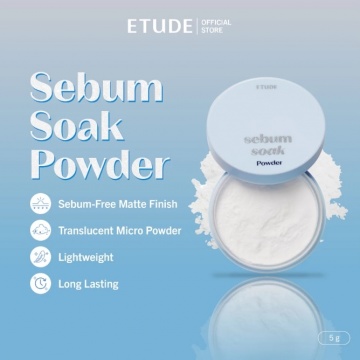 ETUDE Sebum Soak Powder (Shopee)