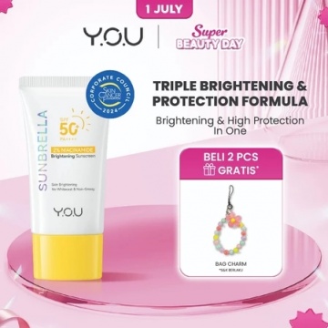 Rekomendasi sunscreen yang memutihkan wajah (Shopee)