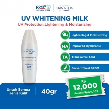Rekomendasi sunscreen yang memutihkan wajah (Shopee)