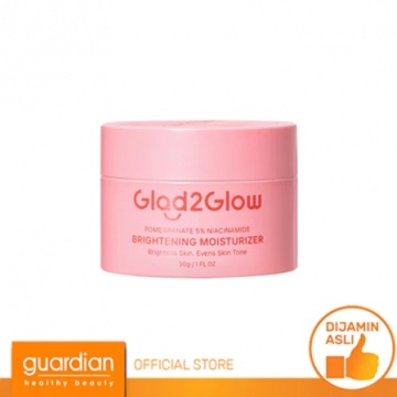 Glad2Glow Pomegranate Niacinamide Brightening Moisturizer, rekomendasi moisturizer terbagus untuk mencerahkan wajah (Shopee)
