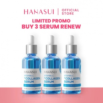 Hanasui Vitamin C + Collagen Serum (Shopee)