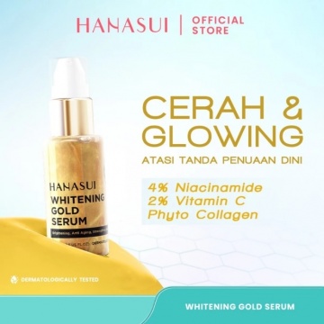 Hanasui Whitening Gold Serum (Shopee)