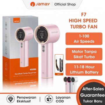 Rekomendasi kipas portable tahan lama untuk nonton konser (Shopee)