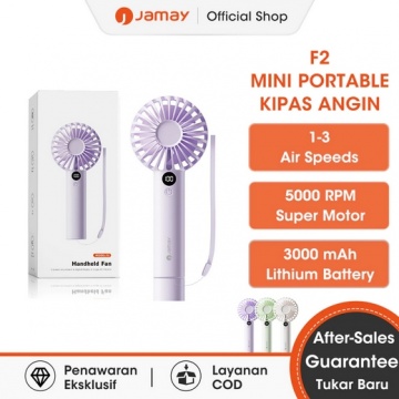 Rekomendasi kipas portable tahan lama untuk nonton konser (Shopee)