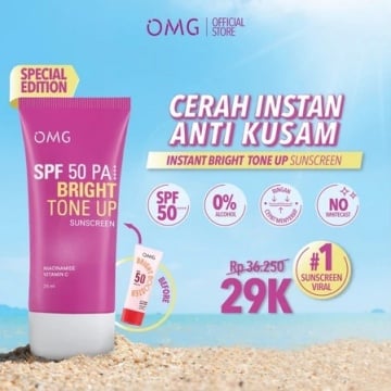 Rekomendasi sunscreen non comedogenic (Shopee)