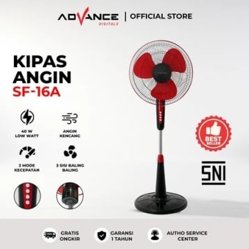 Rekomendasi kipas angin berdiri (Shopee)