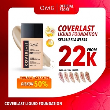 Rekomendasi merek foundation yang bagus (Shopee)
