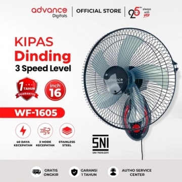 Rekomendasi kipas angin dinding (Shopee)