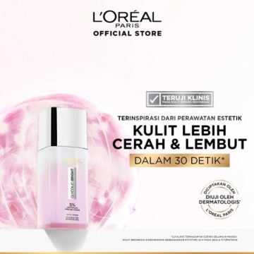 Rekomendasi toner glycolic acid (Shopee/L'Oreal Paris Indonesia Official Shop)