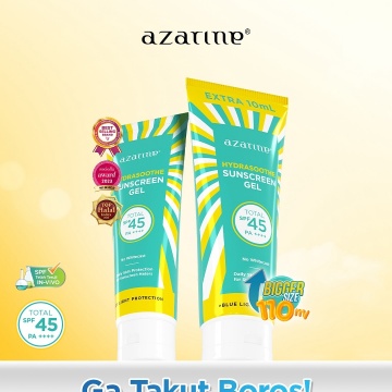 Azarine Hydrasoothe Sunscreen Gel SPF 45 PA++++ (Instagram/azarinecosmeticofficial)