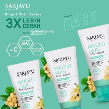 Sariayu Bright Skin Putih Langsat Brightening Moisturizer (Shopee)