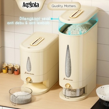 ANGOLA Dispenser Beras Otomatis 5-10KG E06-E07 (Shopee)