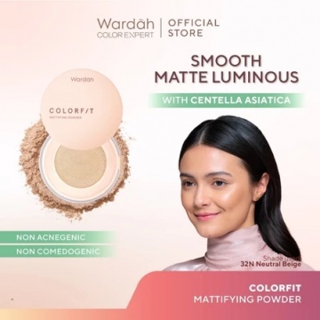 Wardah Colorfit Mattifying Powder (Shopee/Wardah Official Shop)