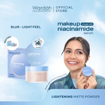 Wardah Lightening Matte Powder (Shopee/Wardah Official Shop)