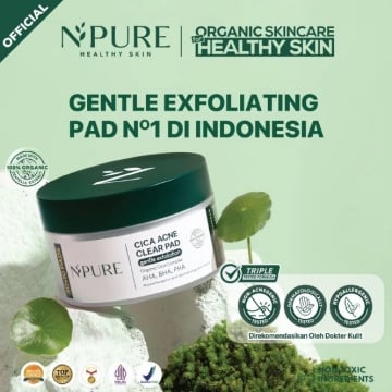 NPURE Gentle Exfoliation Pad (Shopee)