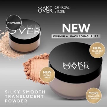 Rekomendasi bedak Make Over (Shopee/Make Over Official Shop)