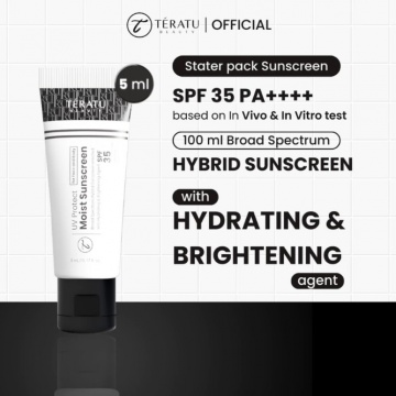 TERATU BEAUTY UV Protect Moist Sunscreen (Shopee)