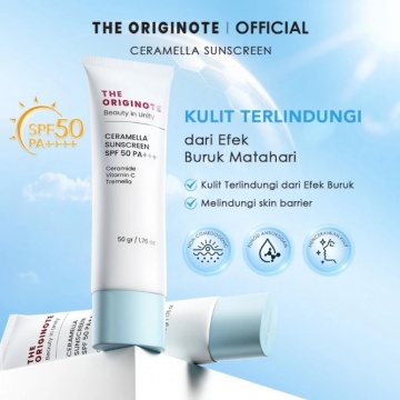 The Originote Ceramella Sunscreen SPF 50 PA++++ (Shopee)