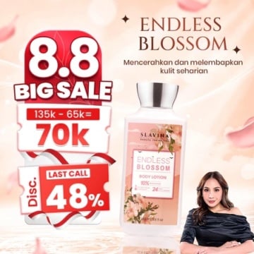 Rekomendasi hand body lotion merek Slavina (Shopee/Slavina Official Store)