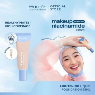 WARDAH Lightening Liquid Foundation (Shopee)