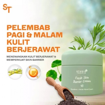 Studio Tropik Fresh Skin Barrier Cream (Shopee)