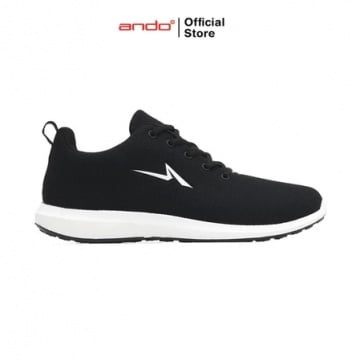 Rekomendasi sepatu sekolah warna hitam putih (Shopee)