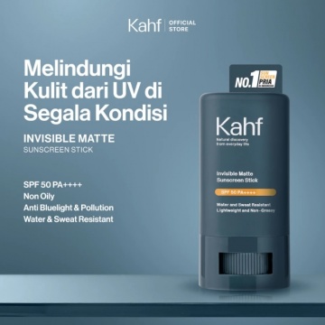 Kahf Invisible Matte Sunscreen Stick (Shopee)