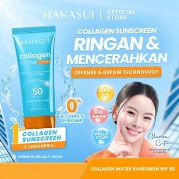 Hanasui Collagen Water Sunscreen SPF 50