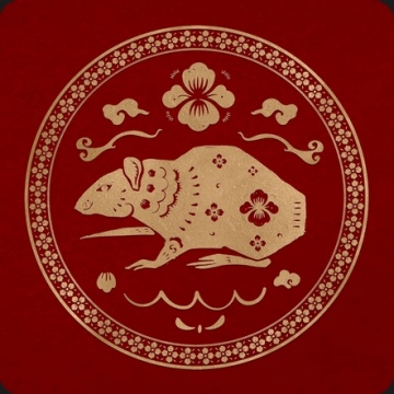 Ilustrasi shio tikus (Freepik/rawpixel.com)