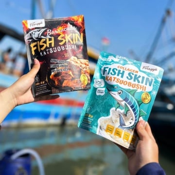 Kulit Ikan Barakuda yang Dibuang, Kini Jadi Ikon Kuliner Ramah Lingkungan dari Indramayu (Dok. Istimewa)