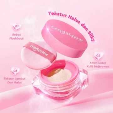 Glad2Glow Perfect Blur & Cover Loose Powder (Shopee)
