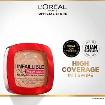 Rekomendasi bedak tahan lama dan coverage tinggi (Dok. Shopee)