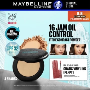 Rekomendasi bedak tahan lama dan coverage tinggi (Dok. Shopee)