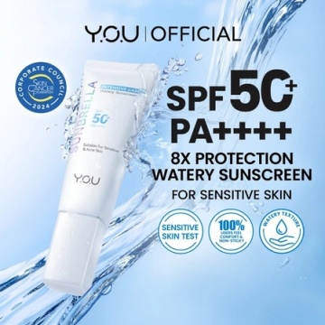Rekomendasi sunscreen wudhu friendly (Dok. Shopee)