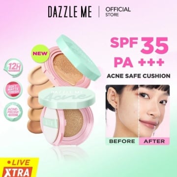 DAZZLE ME Acne Armor Puff Perfection Cushion (Shopee)