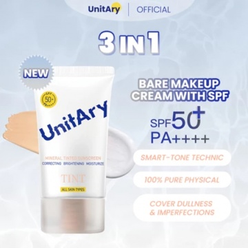 Unitary Mineral Tinted Physical Sunscreen SPF50+ PA++++ (Dok. Shopee)