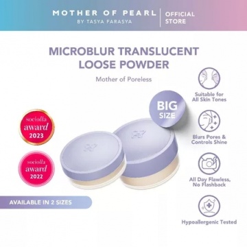 MOP Microblur Translucent Loose Powder (Dok. Shopee)