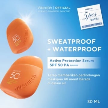 Wardah UV Shield Active Protection Serum SPF 50+ PA++++ (Dok. brand)