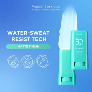 Wardah UV Shield Light Matte Sun Stick SPF 50 PA+++ (Dok. brand)