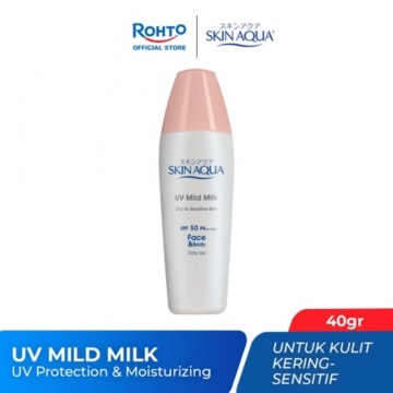 Skin Aqua UV Sunscreen Mild Milk SPF 50 PA++++ (Dok. brand)