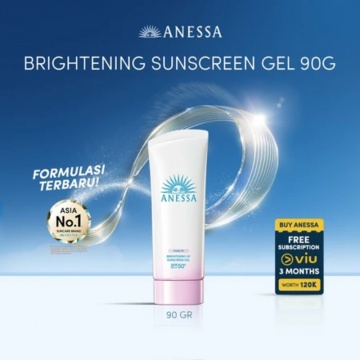 Anessa Brightening UV Sunscreen Gel SPF 50+ PA++++ (Dok. brand)
