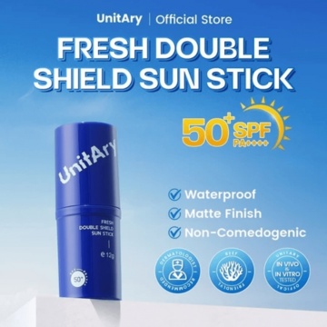 Unitary Global Waterproof Sunscreen Stick Light Matte Finish SPF 50+ PA++++ (Dok. brand)
