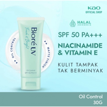 Biore UV Fresh & Bright Skincare Sunscreen (Dok. brand)