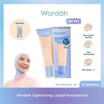 Wardah Lightening Liquid Foundation (Dok. brand)