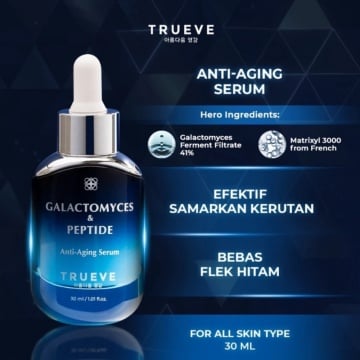 TRUEVE Galactomyces & Peptide Anti-Aging Serum (Shopee)