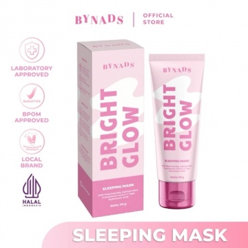 Bynads Bright Glow Sleeping Mask (Shopee)