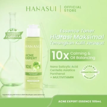 Hanasui Acne Expert Toner Essence (Shopee)
