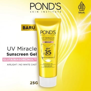 Ponds UV Miracle Bright SPF 35 (Shopee)