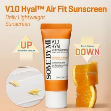 SOME BY MI V10 Hyal Airfit Sun Screen (Shopee)