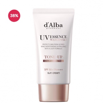 d'Alba Waterfull Tone-Up Sun Cream (Sociolla)